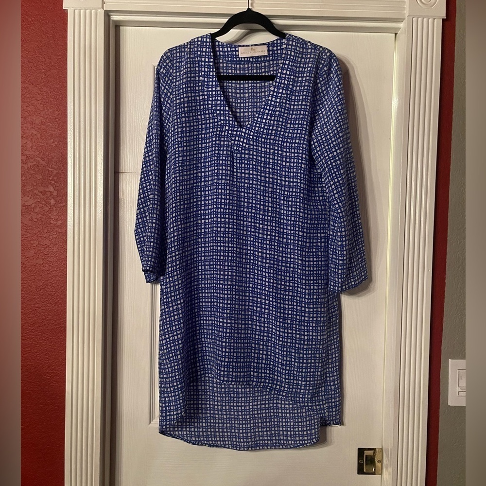 Amanda Uprichard silk shift dress. EUC